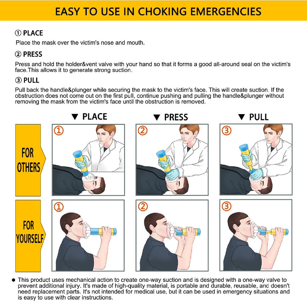 New Upgrade Portable Anti Chok - First Aid Travel Kit 评论和价格