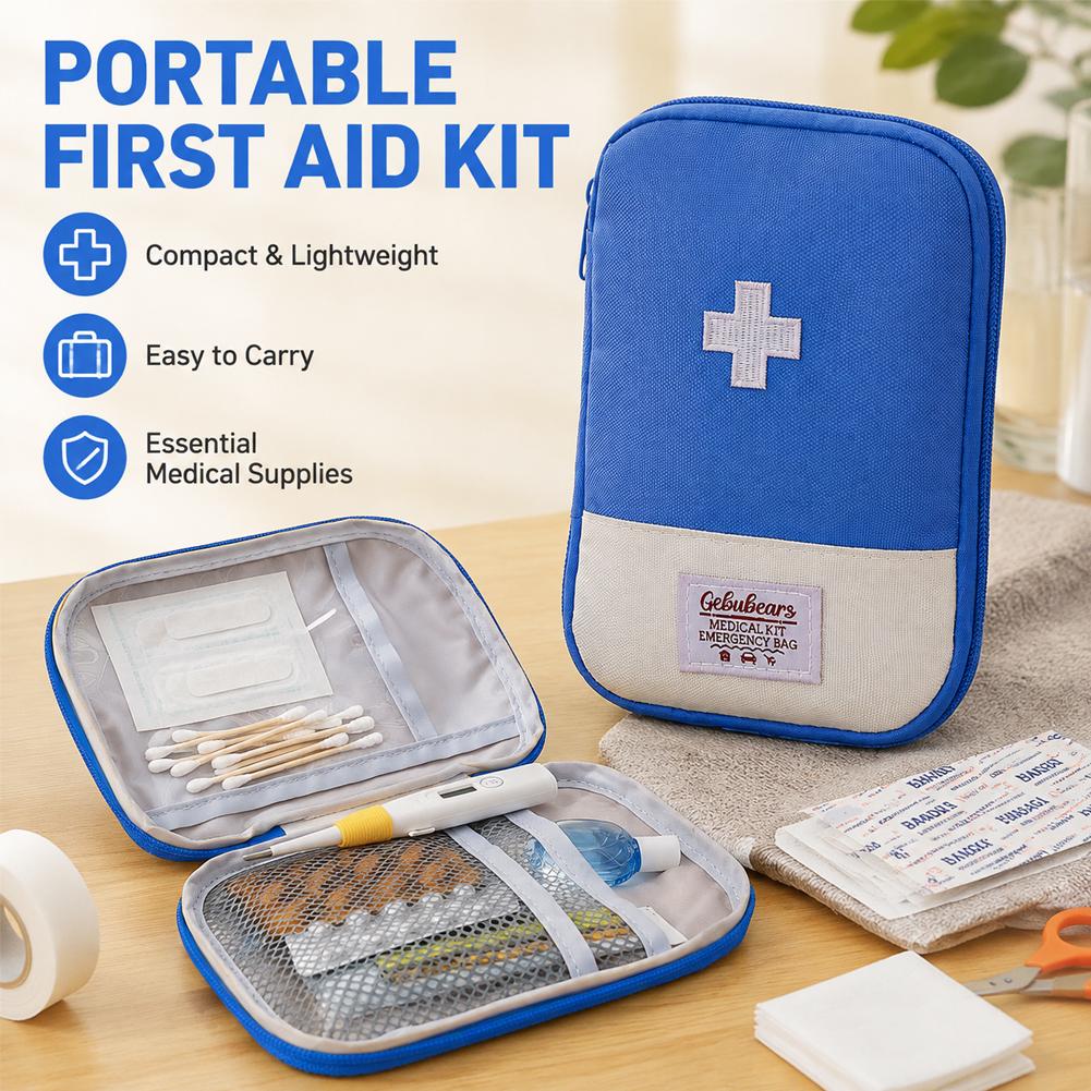 Travel Medicine Bag Pill Stora - First Aid Travel Kit 评论和价格