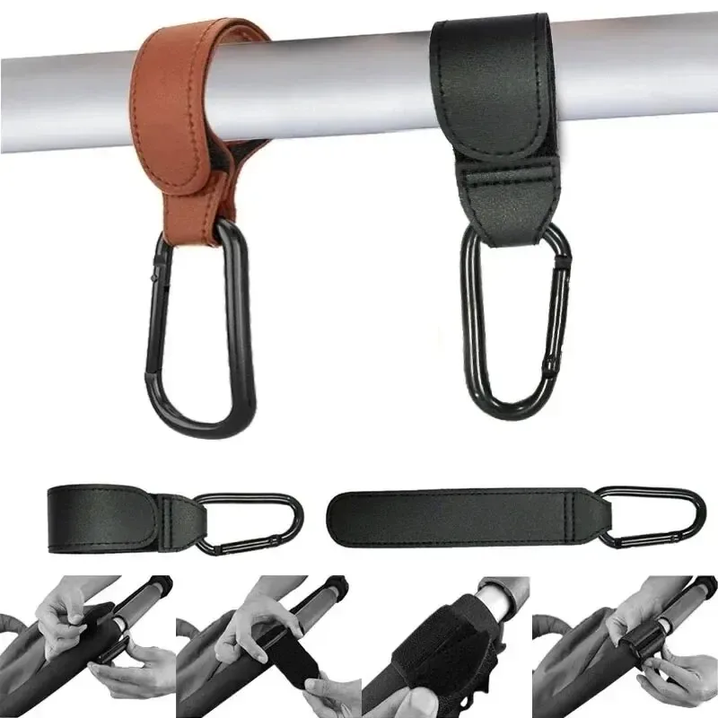Baby Stroller Hook Fashion PU  - Travel Accessories Baby 评论和价格