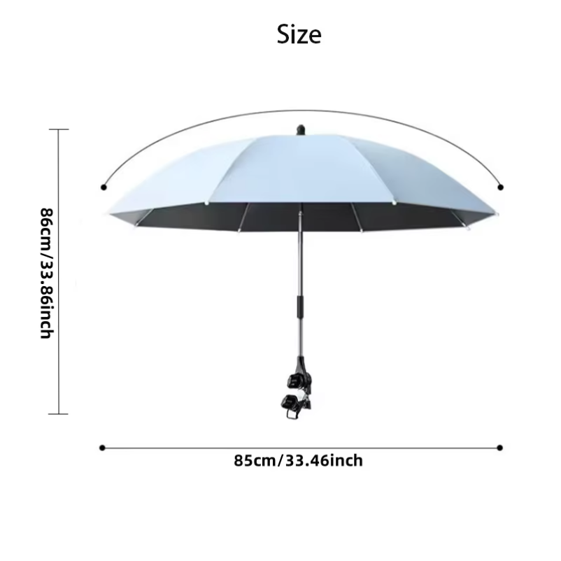 Outside Car Umbrella with Clam - Travel Umbrella Compact 评论和价格