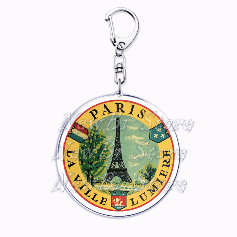 Hot Travel Cites Keychains for - Travel Accessories Italy 评论和价格