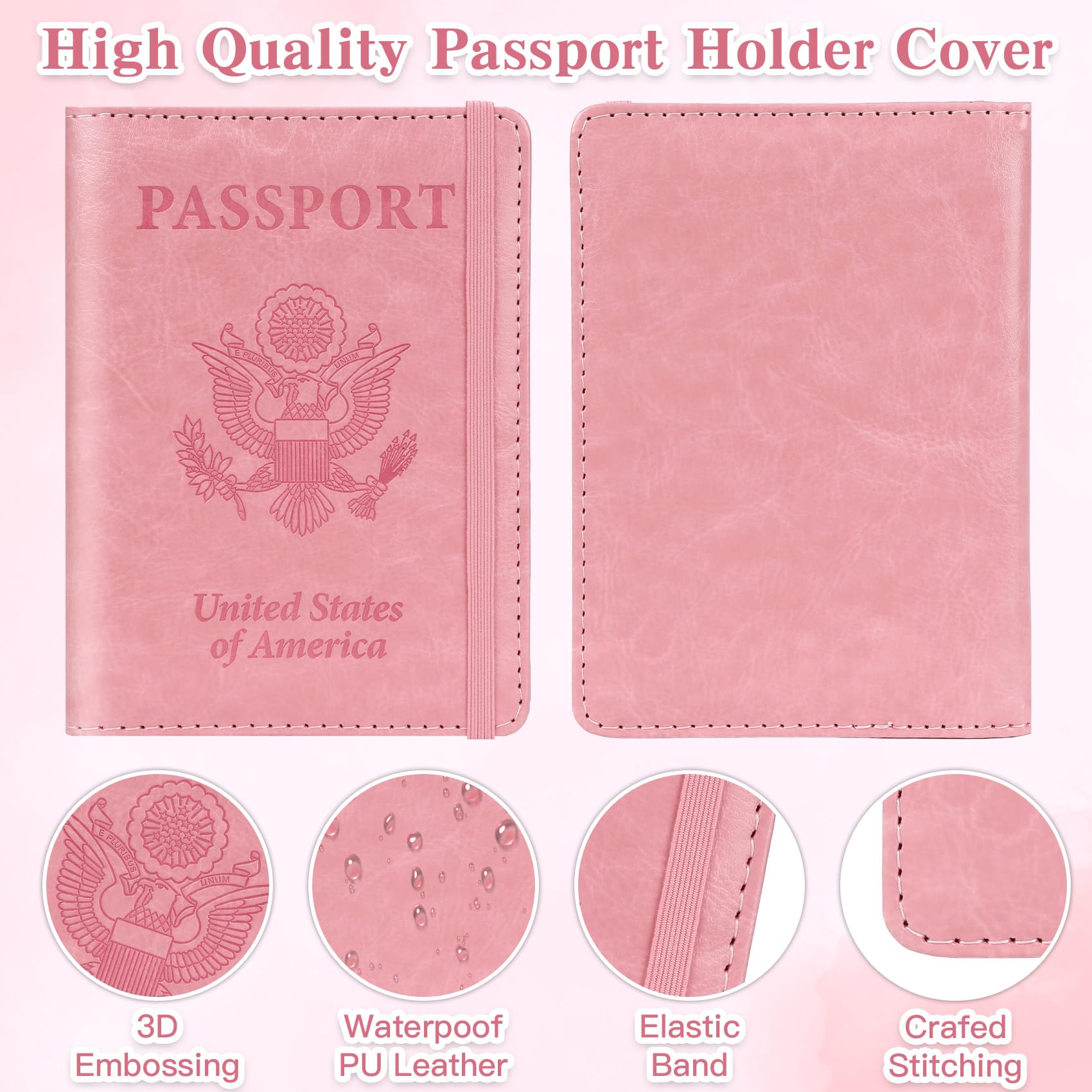 Passport Holder for Travel, Rf - Travel Accessories Organizer Case 评论和价格