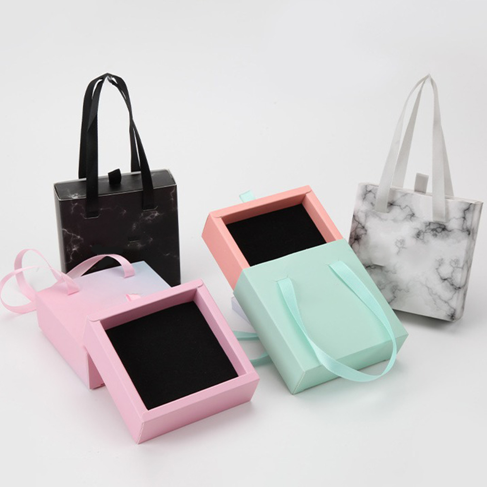 Jewelry Drawer Box with Handle - Travel Jewellery & Accessories Organiser 评论和价格