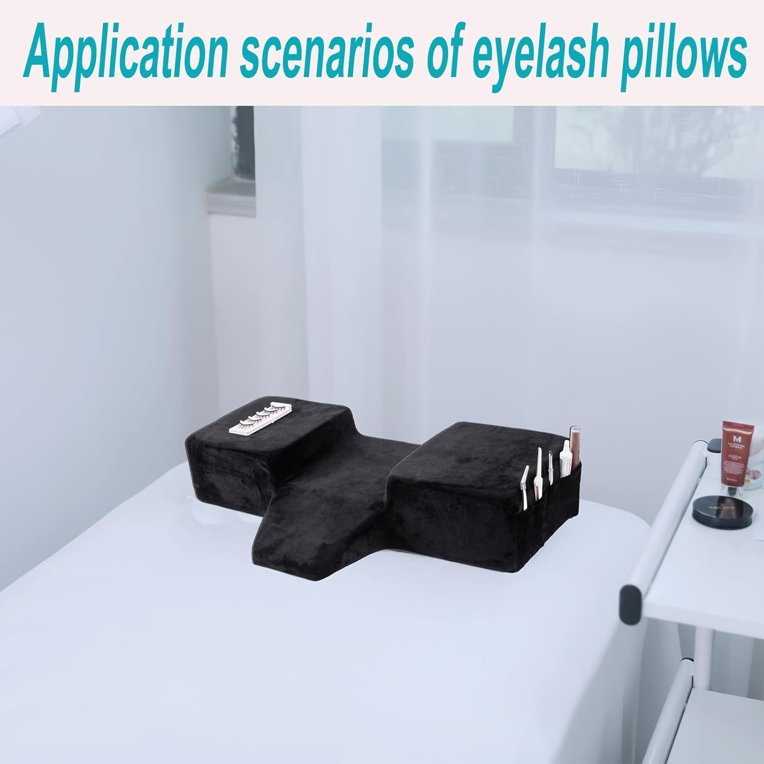 Lash Pillow Neck Support Eyela - Neck Pillow Memory Foam 评论和价格