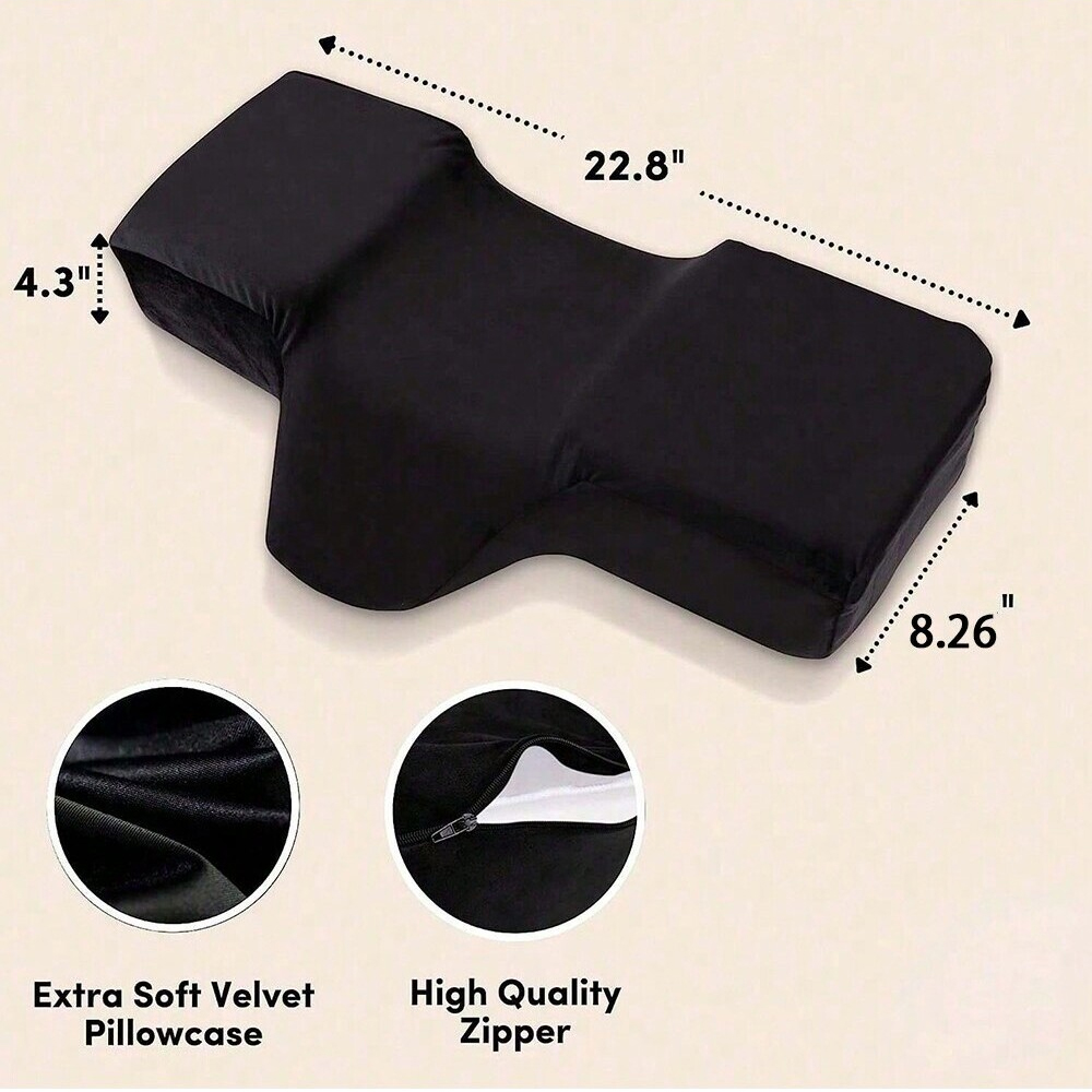 Lash Pillow Neck Support Eyela - Neck Pillow Memory Foam 评论和价格