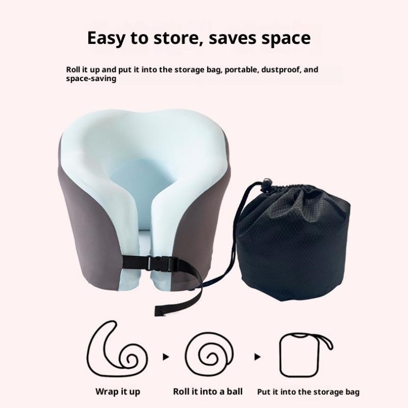 Portable U-shaped Travel Pillo - Neck Pillow Memory Foam 评论和价格