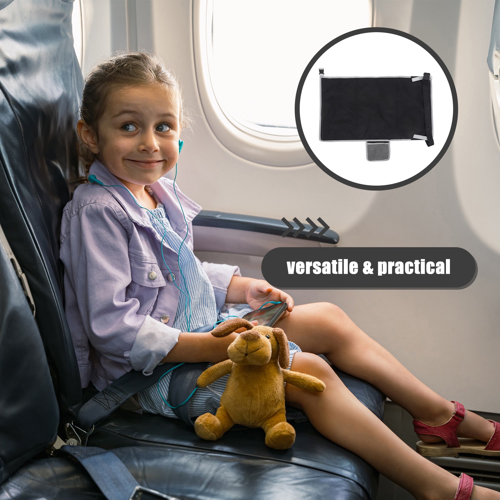 1Set Children's Airplane Seat  - Travel Accessories With Toddler 评论和价格