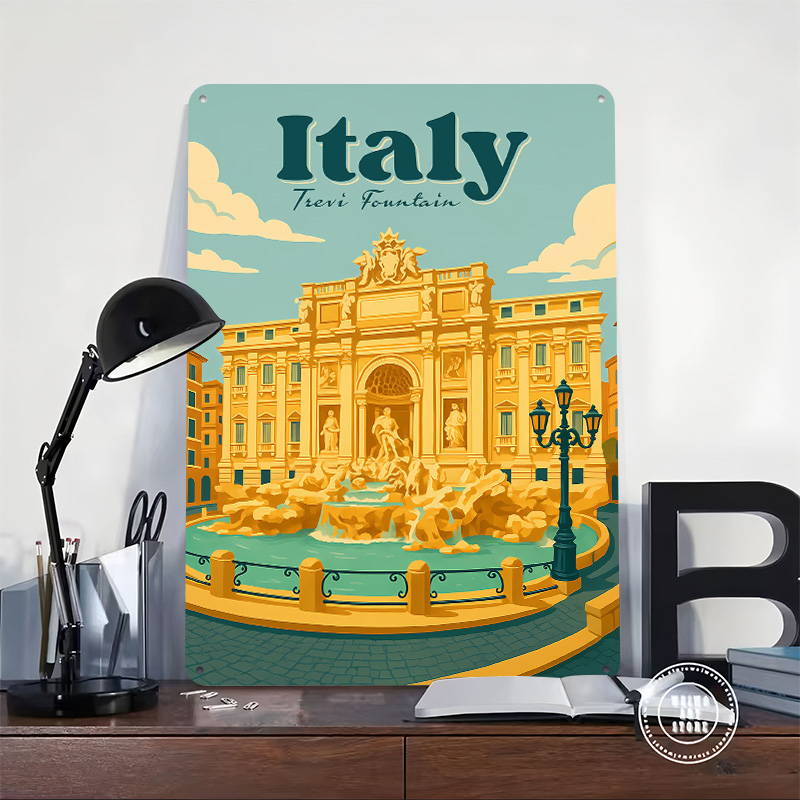Italy Trevi Fountain Travel Me - Travel Accessories Italy 评论和价格