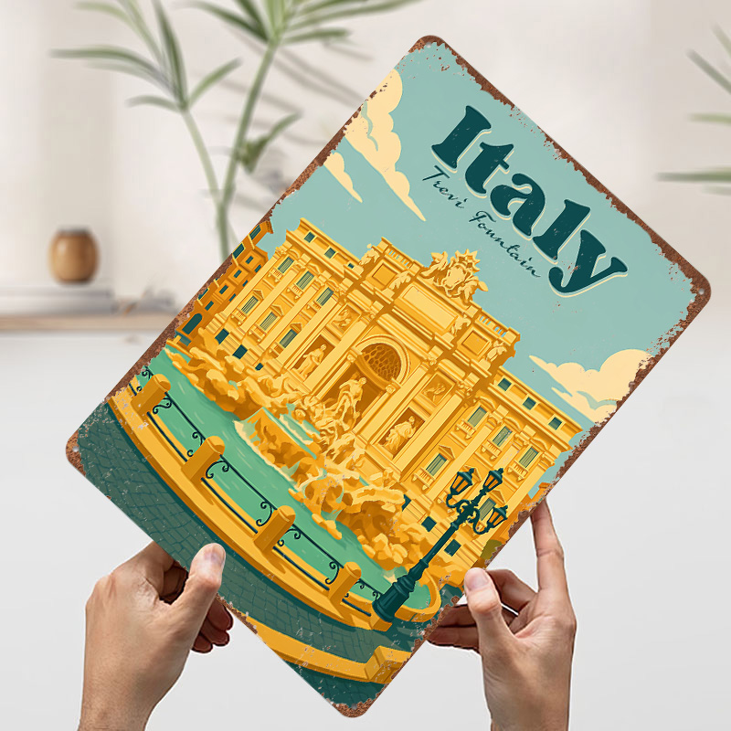 Italy Trevi Fountain Travel Me - Travel Accessories Italy 评论和价格