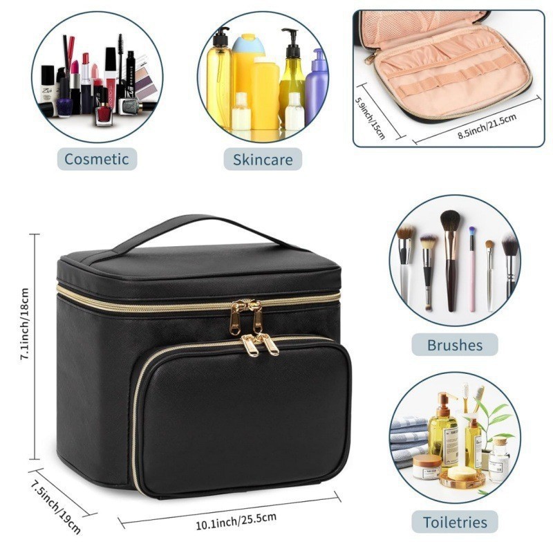 Large-sized Waterproof Makeup  - Travel Accessories Toiletries 评论和价格
