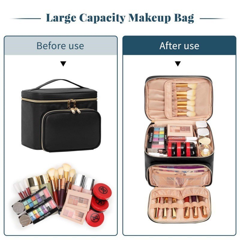 Large-sized Waterproof Makeup  - Travel Accessories Toiletries 评论和价格