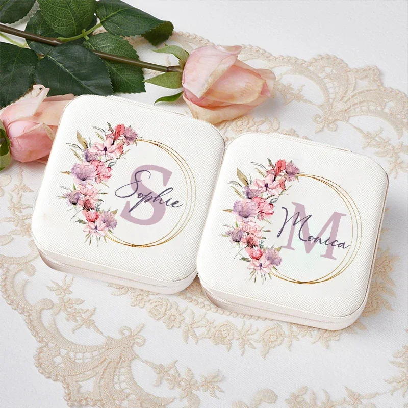 Personalized Jewelry Box Ring  - Travel Jewellery & Accessories Organiser 评论和价格