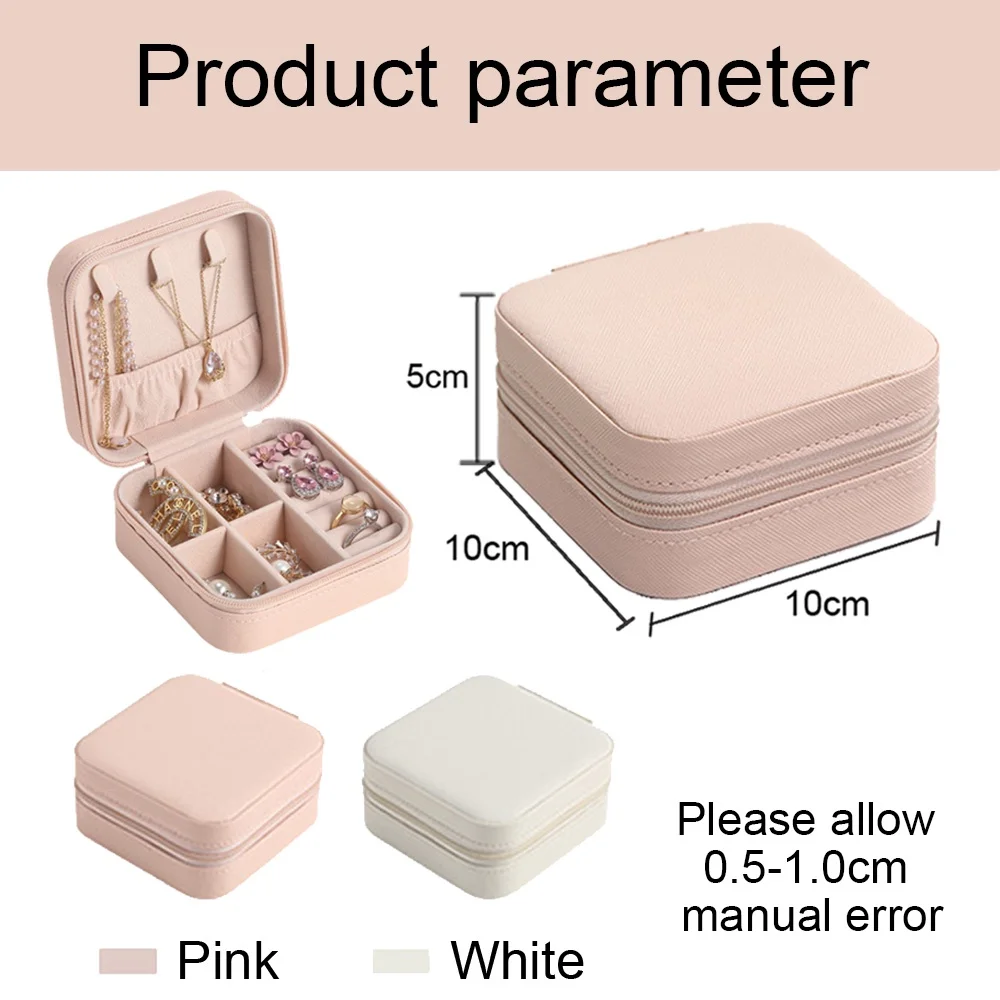 Personalized Jewelry Box Ring  - Travel Jewellery & Accessories Organiser 评论和价格