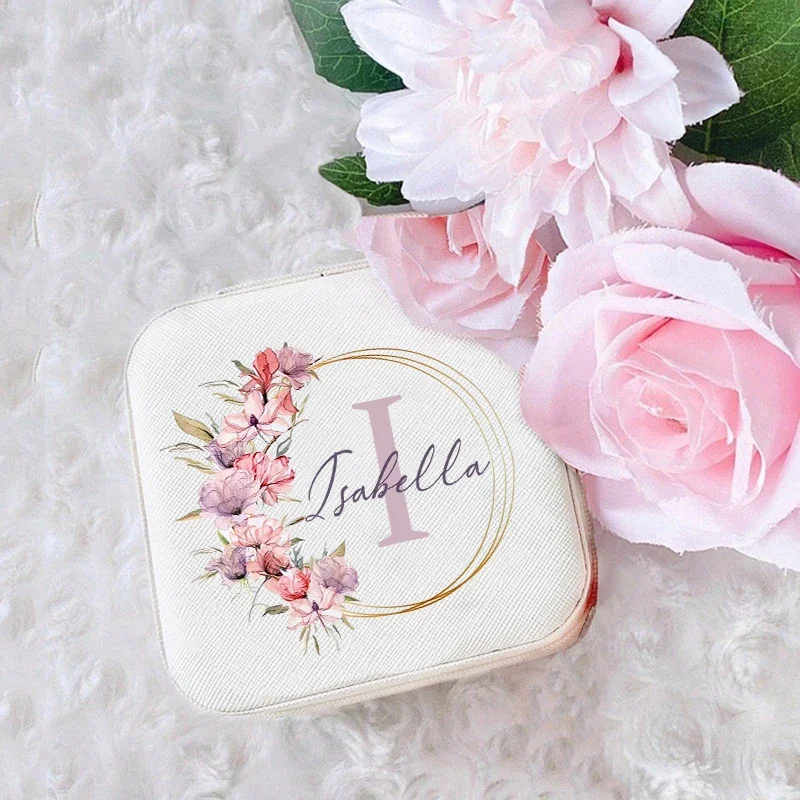 Personalized Jewelry Box Ring  - Travel Jewellery & Accessories Organiser 评论和价格