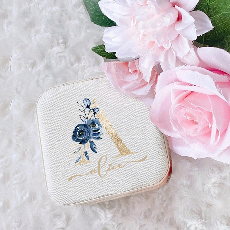 Personalized Custom Name Jewel - Travel Jewellery & Accessories Organiser 评论和价格