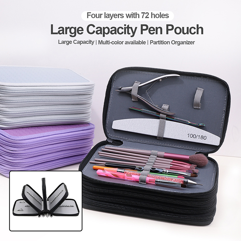 Large Capacity Nail Art Tool B - Travel Accessories Organizer Case 评论和价格