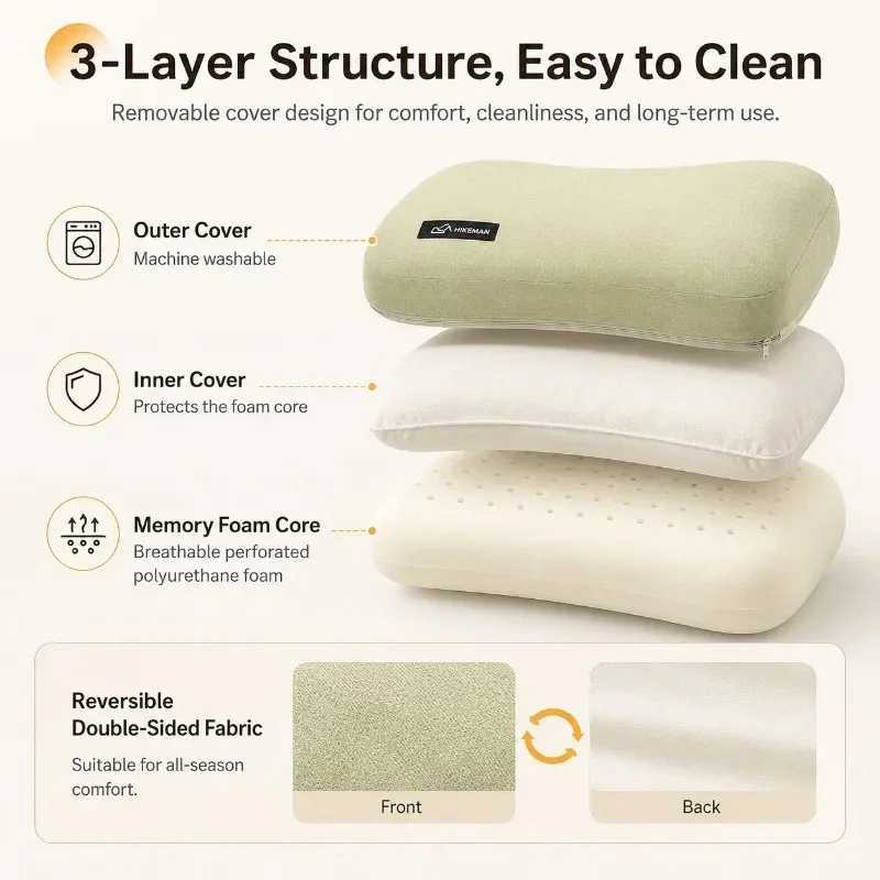 Ultralight Portable Pillow Mem - Neck Pillow Memory Foam 评论和价格