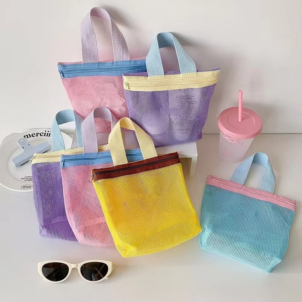 New Dopamine Mesh Toiletry Bag - Travel Accessories Toiletries 评论和价格