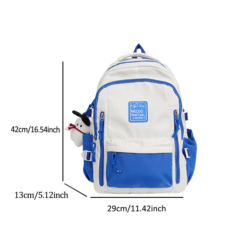 College Style Color Blocked St - Travel Accessories Italy 评论和价格
