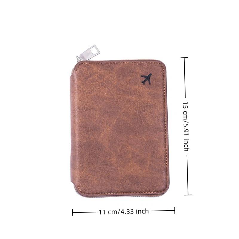 Zippered Passport Case Large C - Travel Accessories Organizer Case 评论和价格