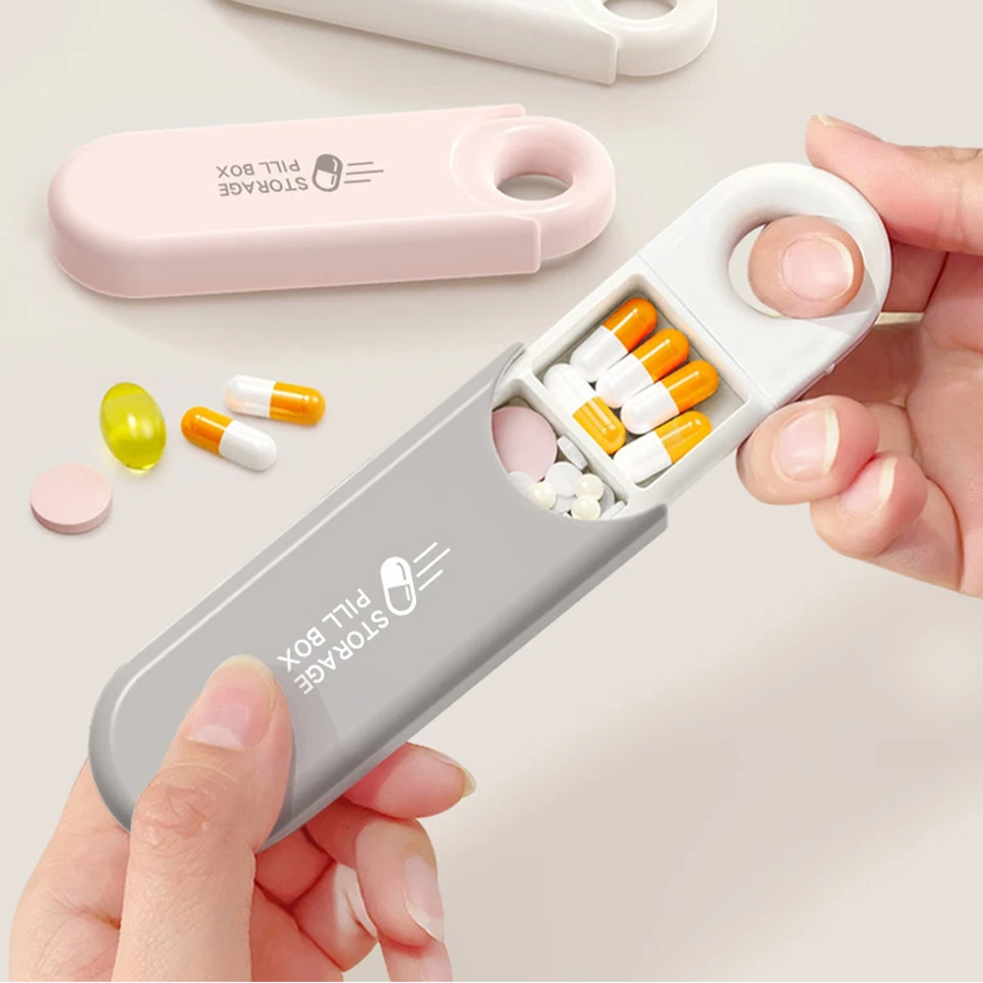Portable Colorful 3 Spaces Med - First Aid Travel Kit 评论和价格