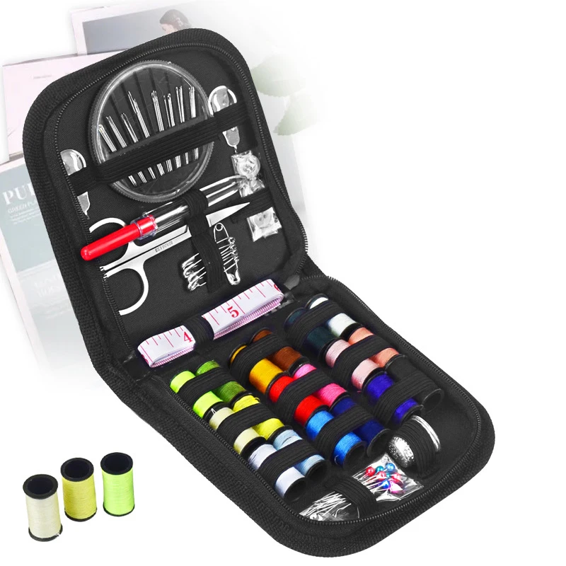 Portable Household Sewing Kit  - Travel Accessories To Sew 评论和价格