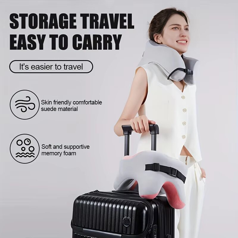 Memory Foam U‑Shape Neck Pillo - Neck Pillow Memory Foam 评论和价格