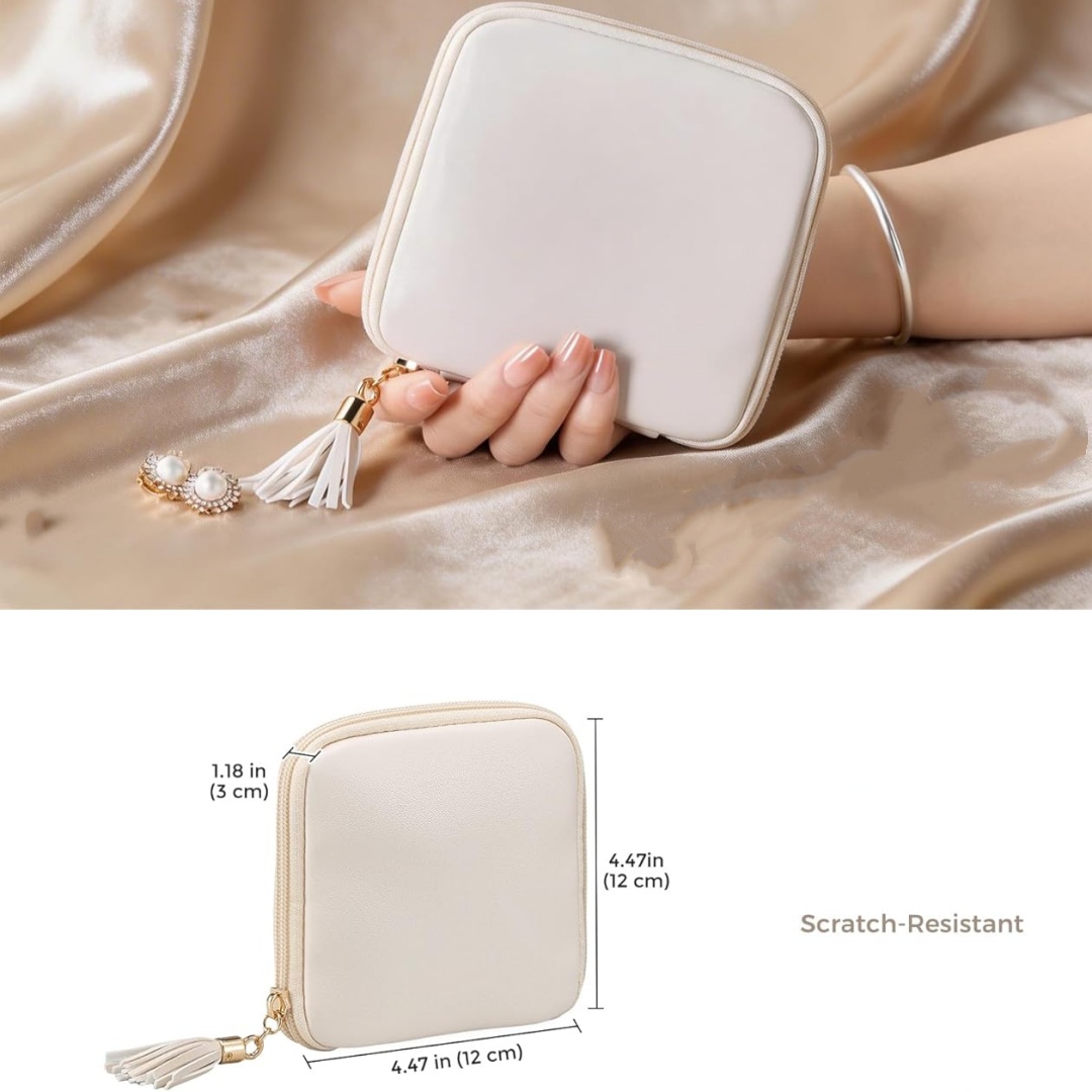 Soft Jewelry Case Organizer, P - Travel Jewellery & Accessories Organiser 评论和价格