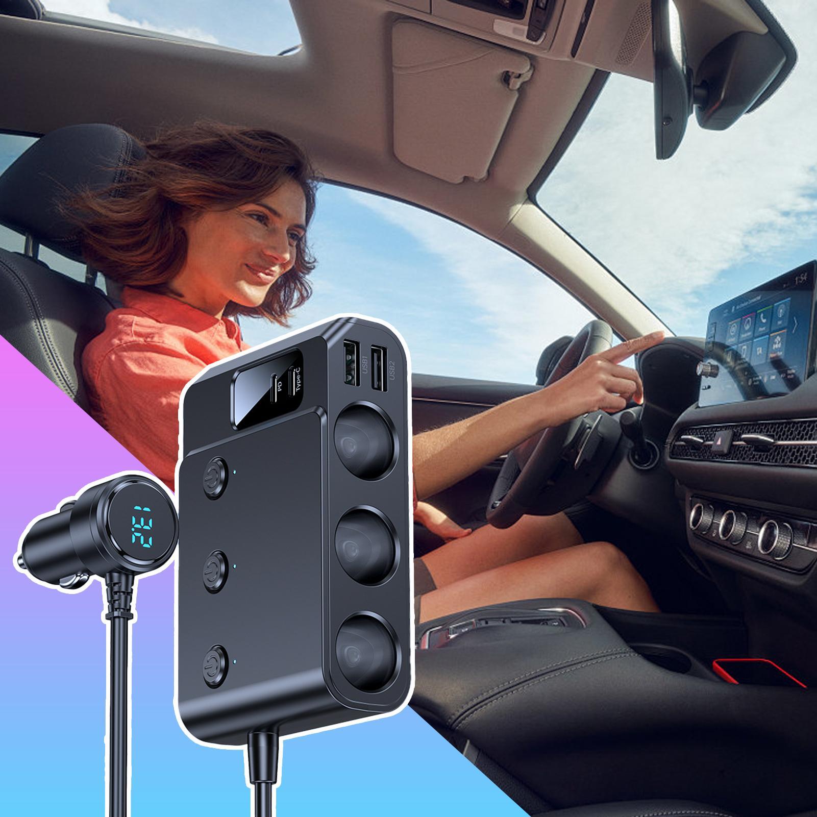 Car Charging Port Fast Chargin - Travel Accessories For Road Trip 评论和价格