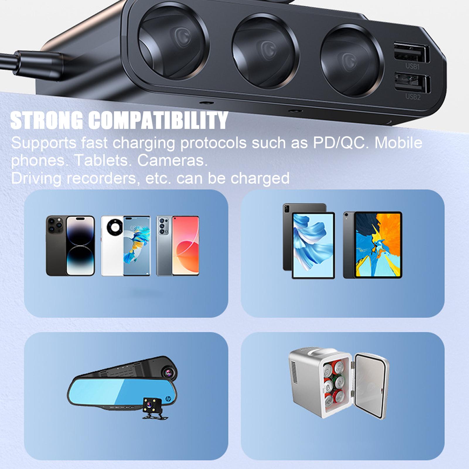 Car Charging Port Fast Chargin - Travel Accessories For Road Trip 评论和价格