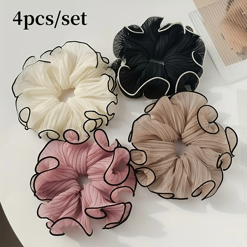 4Pcs/Set Elegant Fringed Fabri - Travel Accessories Kit 评论和价格