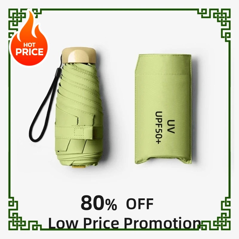 Ultralight Pocket Folding Umbr - Travel Umbrella Compact 评论和价格