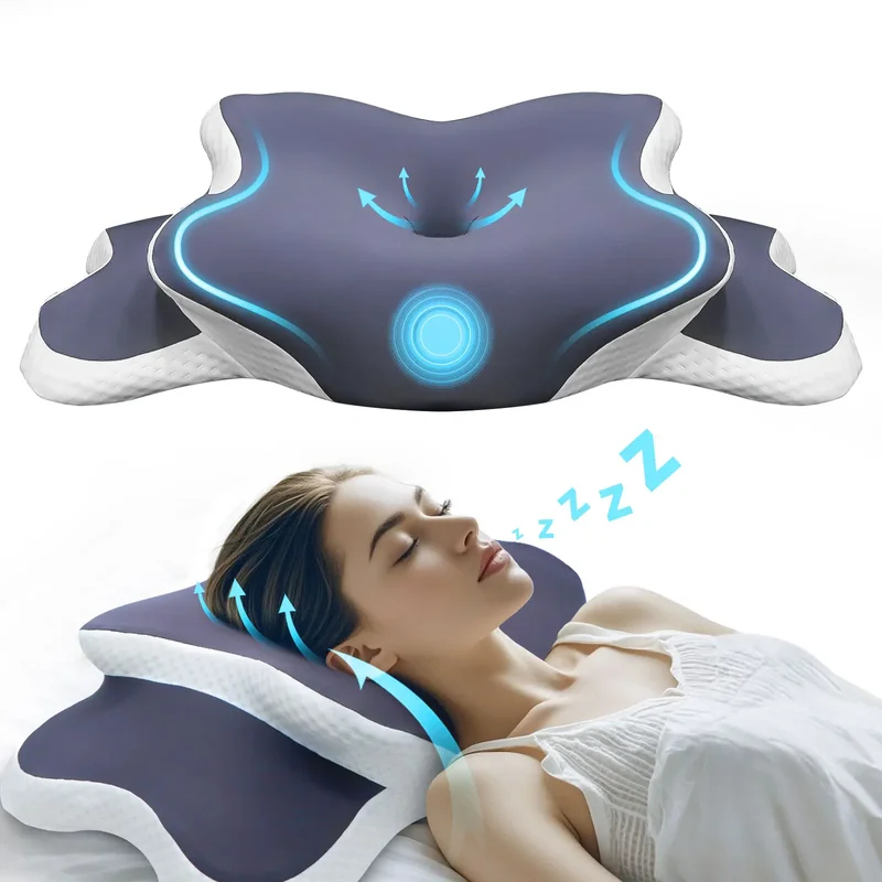 Memory Foam Pillow Cervical Pi - Neck Pillow Memory Foam 评论和价格