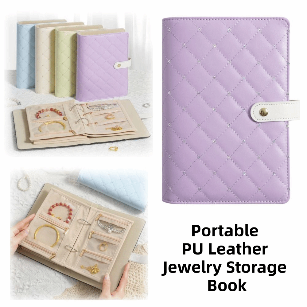 Portable Jewelry Storage Book  - Travel Jewellery & Accessories Organiser 评论和价格
