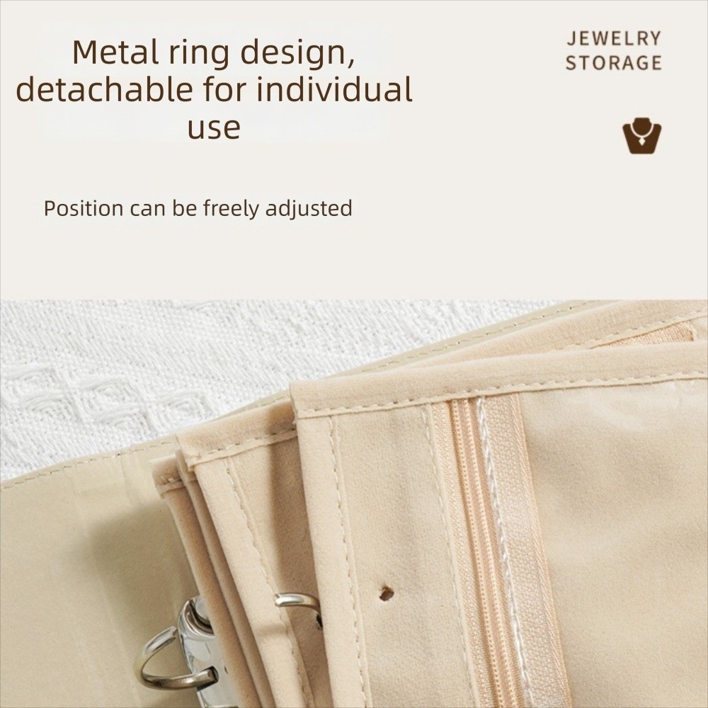 Portable Jewelry Storage Book  - Travel Jewellery & Accessories Organiser 评论和价格