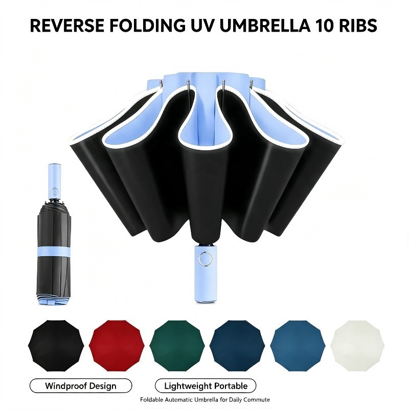 Automatic UV Protection Umbrel - Travel Umbrella Compact 评论和价格