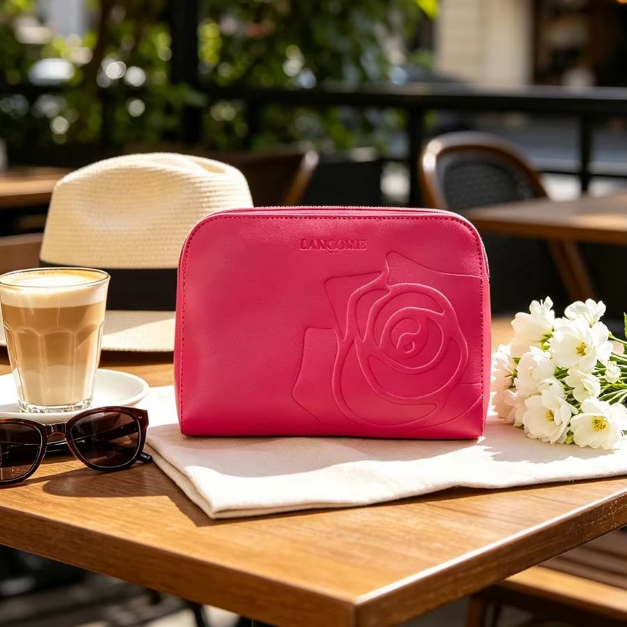 Lancome PU Cosmetic Bag Bright - Travel Accessories Toiletries 评论和价格