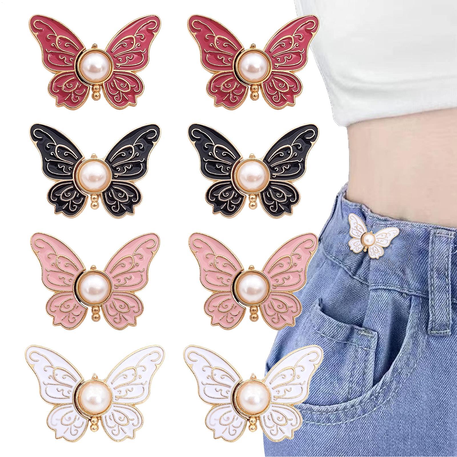 Butterfly Jeans Button Adjusta - Travel Accessories To Sew 评论和价格