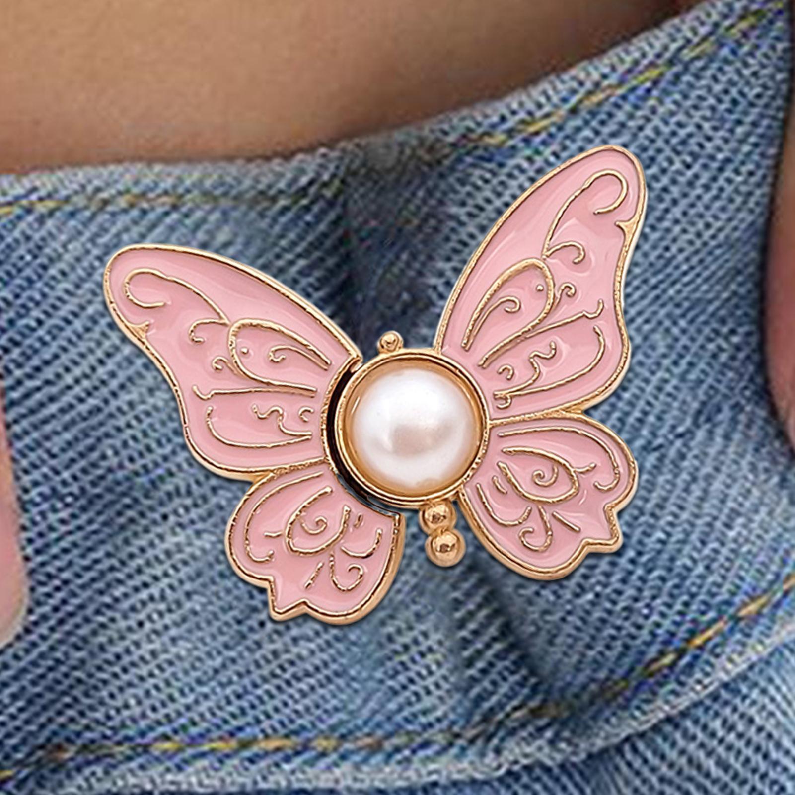 Butterfly Jeans Button Adjusta - Travel Accessories To Sew 评论和价格