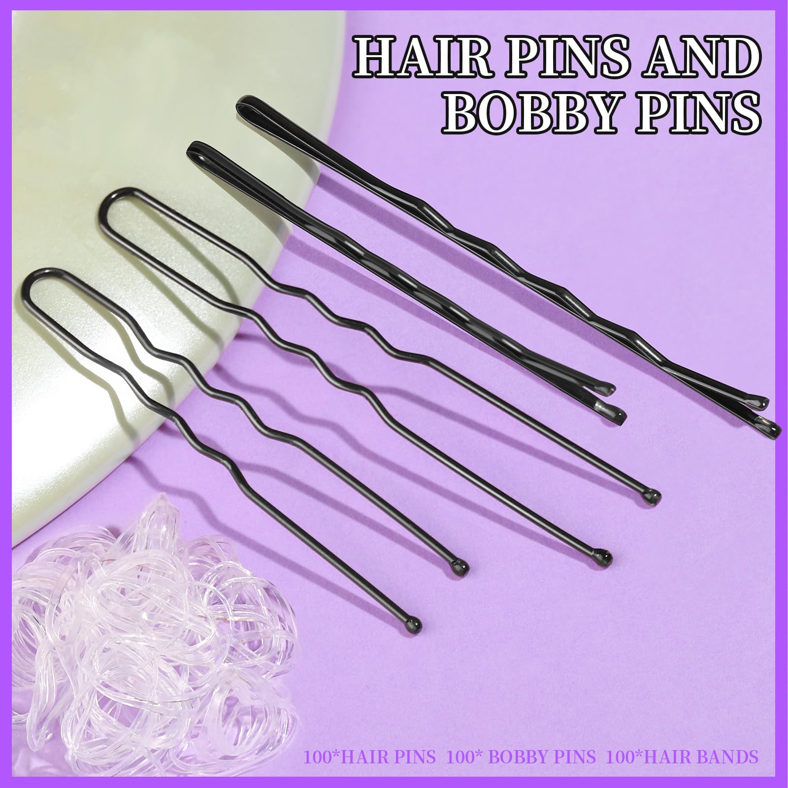 Hair Clip Set 4 Pcs/6 Pcs Natu - Travel Accessories With Toddler 评论和价格