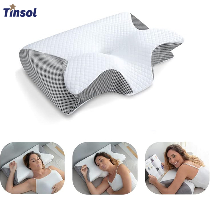 TINSOL Memory Foam Neck Suppor - Neck Pillow Memory Foam 评论和价格