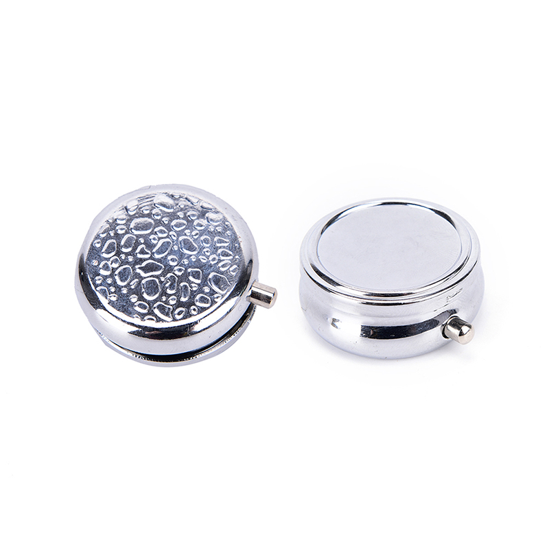 Travel Metal Pill Box Medicine - Travel Jewellery & Accessories Organiser 评论和价格