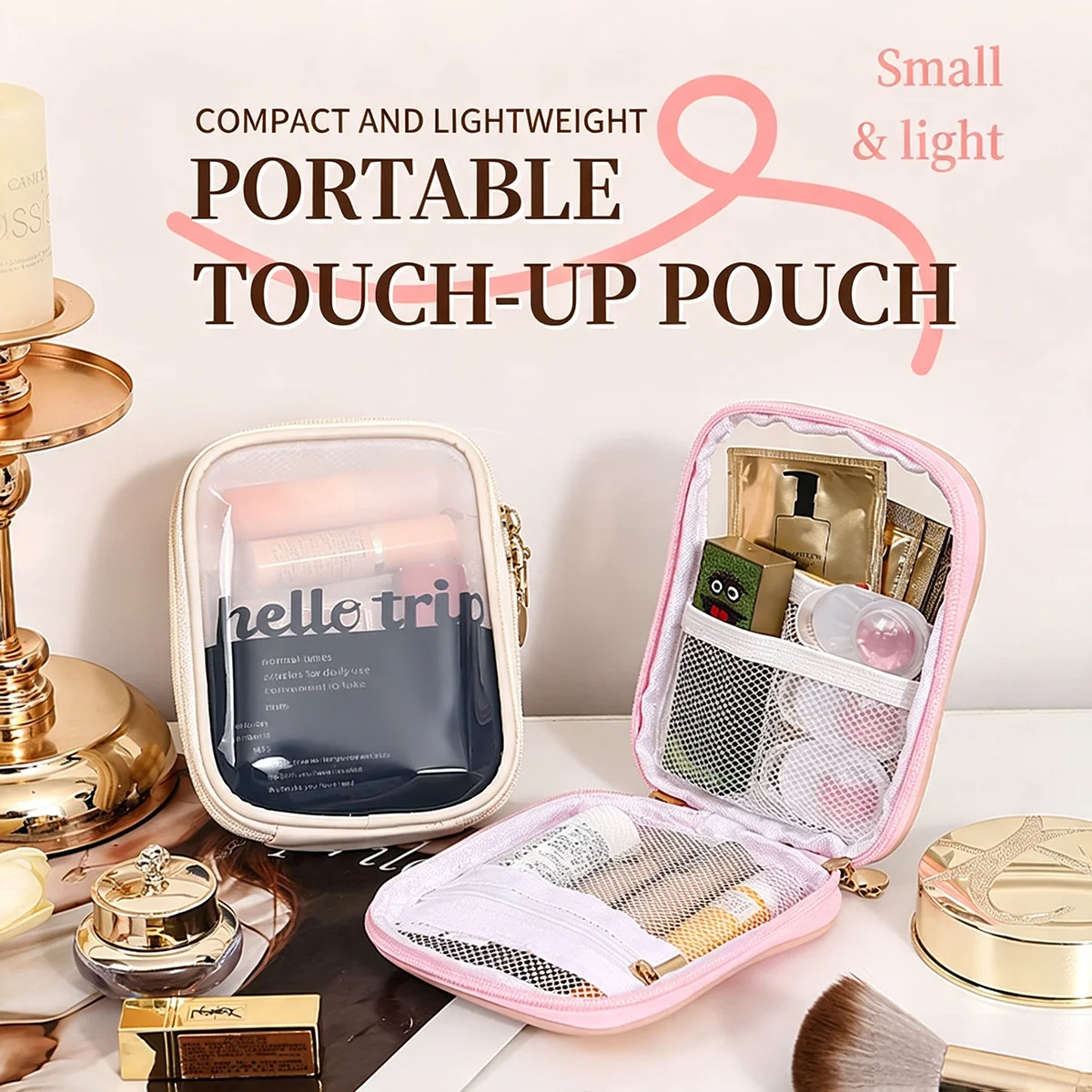 Transparent Portable Cosmetic  - Travel Accessories Toiletries 评论和价格