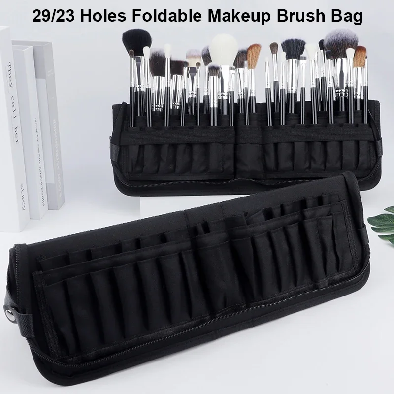 29/23 Holes Foldable Makeup Br - Travel Accessories Organizer Case 评论和价格