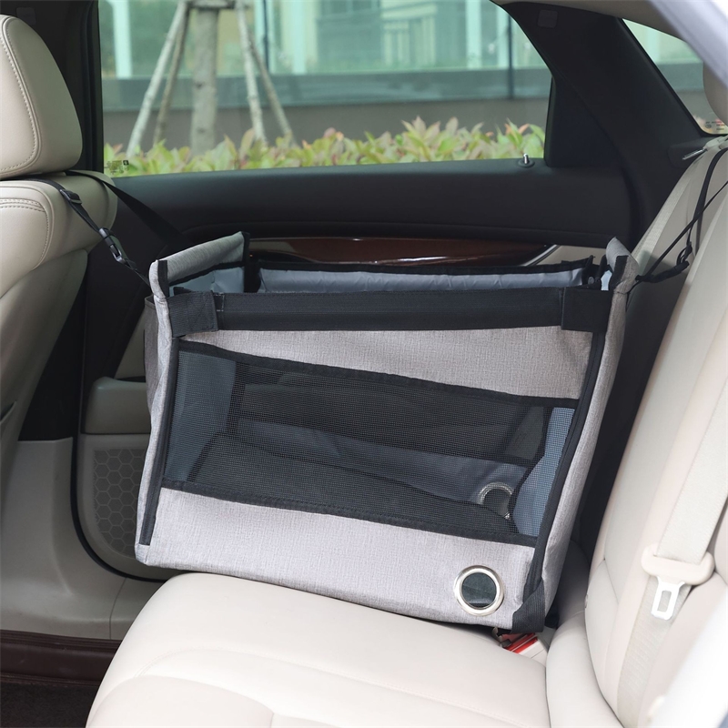 Pet Car Carrier Foldable Mesh  - Travel Accessories For Road Trip 评论和价格