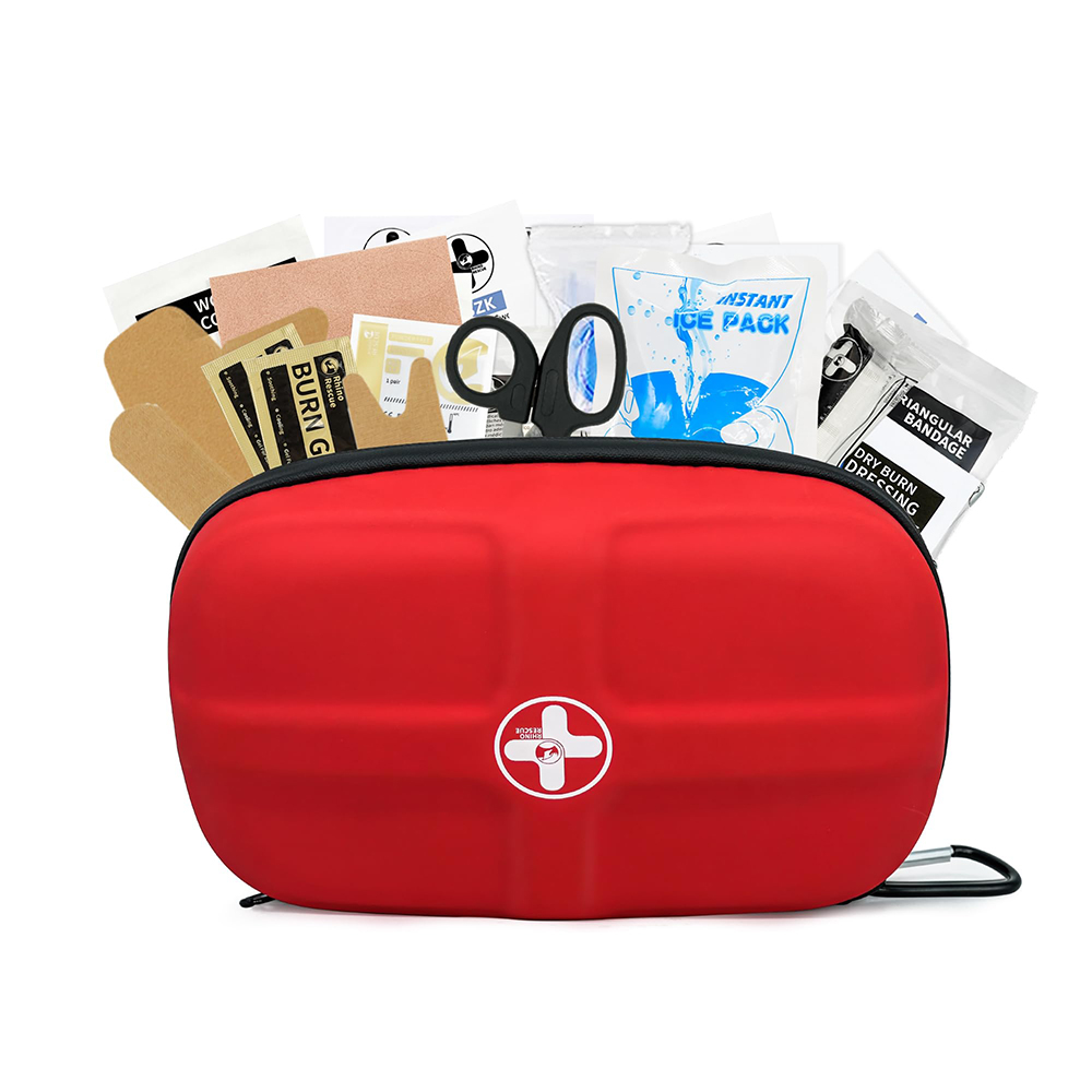RHINO RESCUE Mini First Aid Ki - First Aid Travel Kit 评论和价格
