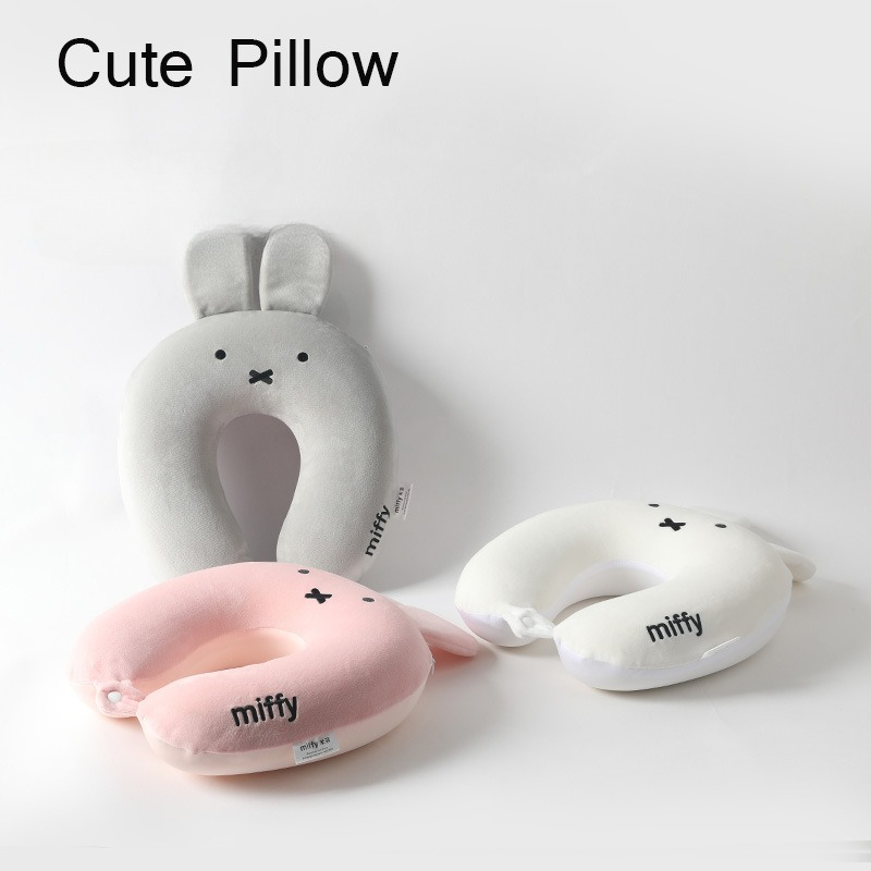 Cute Hot Anime Miffy Rabbit Ea - Neck Pillow Memory Foam 评论和价格