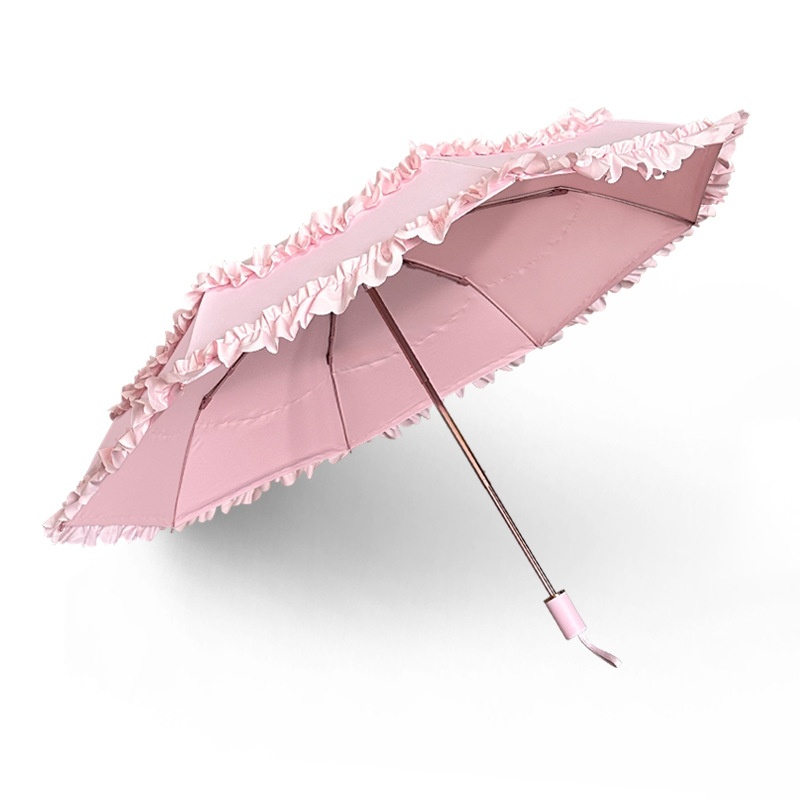 Vintage Lace Umbrella Foldable - Travel Umbrella Compact 评论和价格