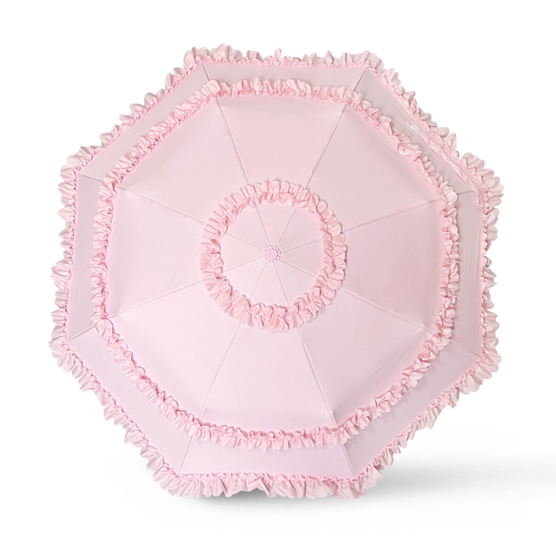 Vintage Lace Umbrella Foldable - Travel Umbrella Compact 评论和价格