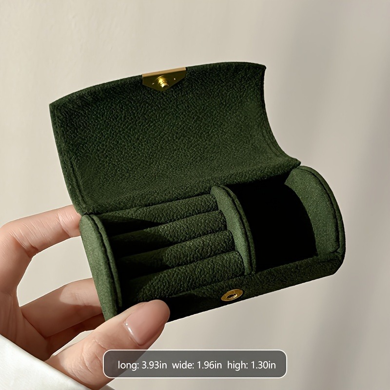 Luxury Velvet Jewellery Storag - Travel Jewellery & Accessories Organiser 评论和价格